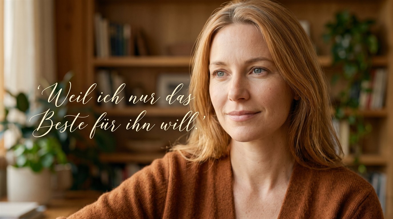 Weil ich nur das Beste für ihn will